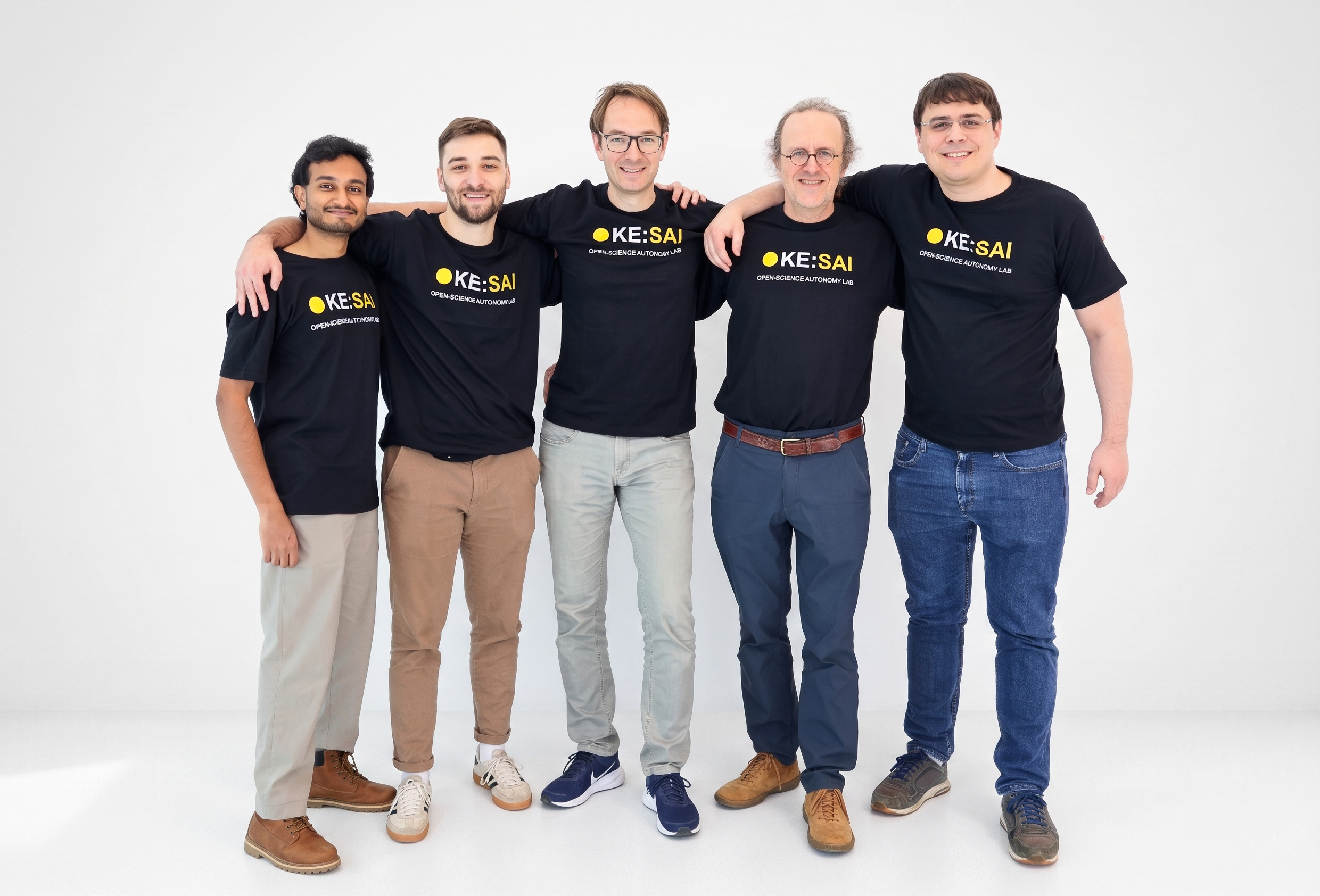 KE:SAI founders: Kashyap Chitta, Daniel Dauner, Andreas Geiger, Bernhard Schölkopf, Bernhard Jaeger