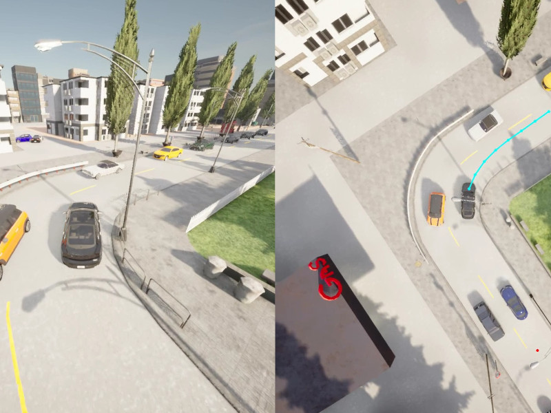 LEAD: Minimizing Learner-Expert Asymmetry in End-to-End Driving