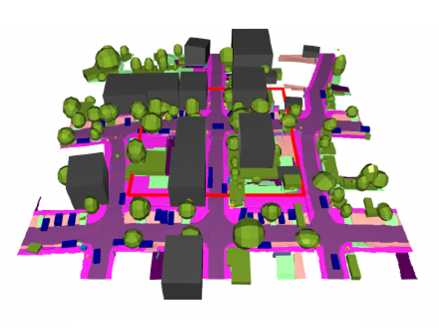 PrITTI: 3D urban scene generation using primitive-based representation