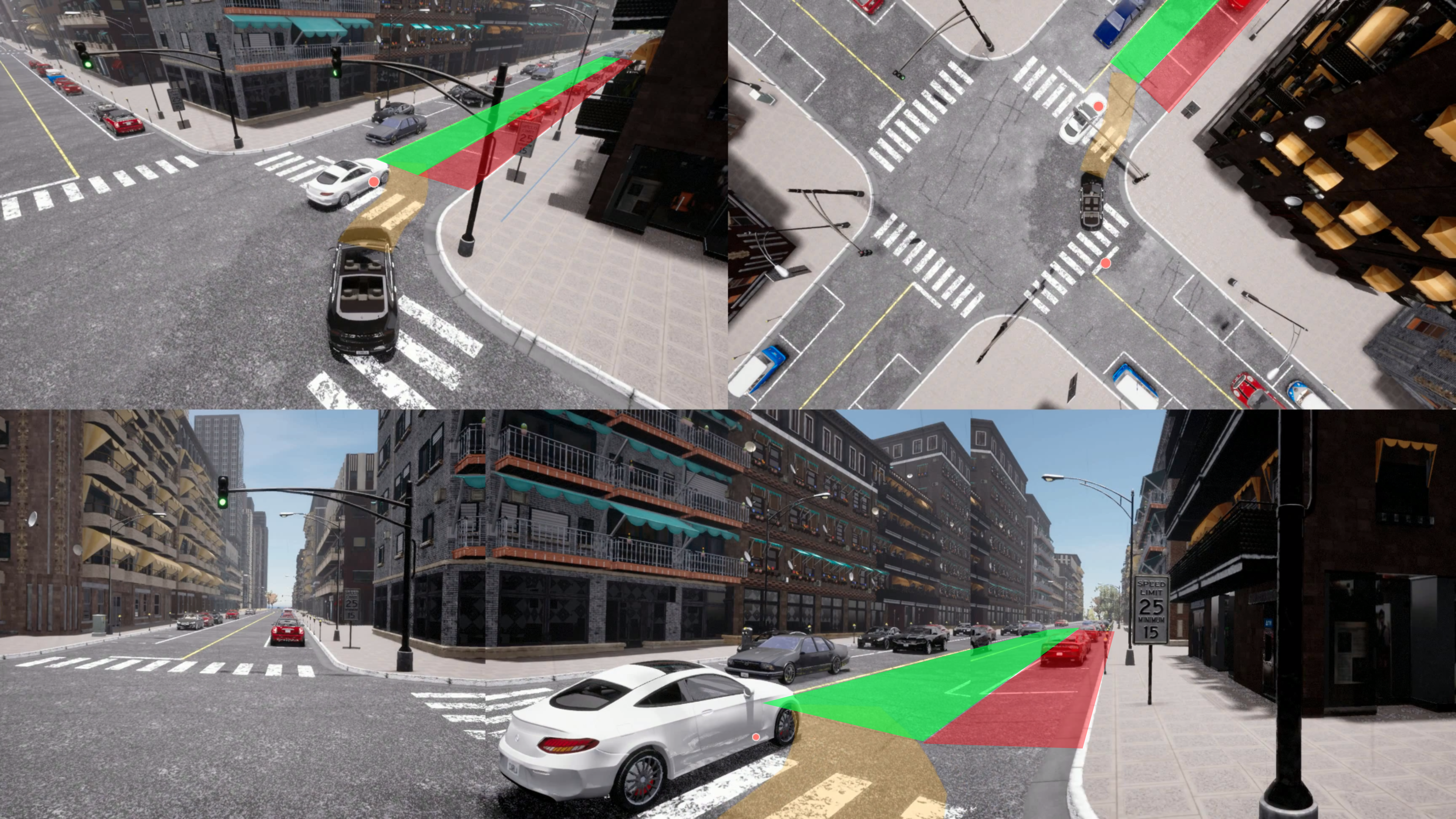 LEAD: Minimizing Learner-Expert Asymmetry in End-to-End Driving